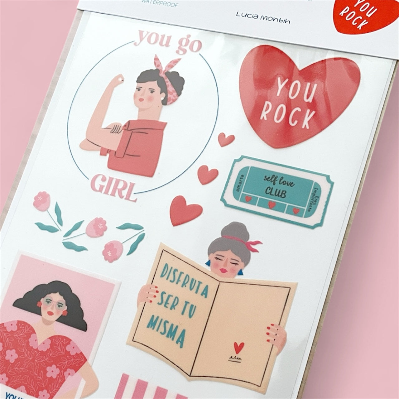 Stickers transferibles You Rock