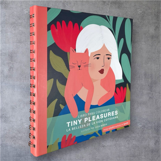 Tiny Pleasures - Libro para colorear