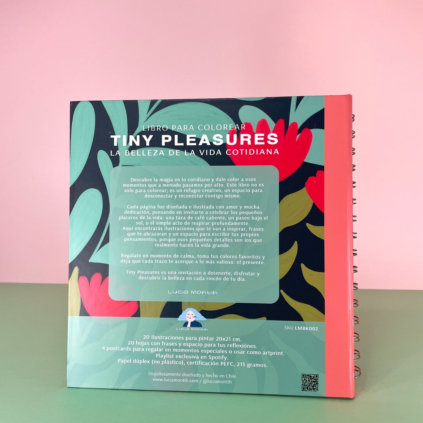 Tiny Pleasures - Libro para colorear