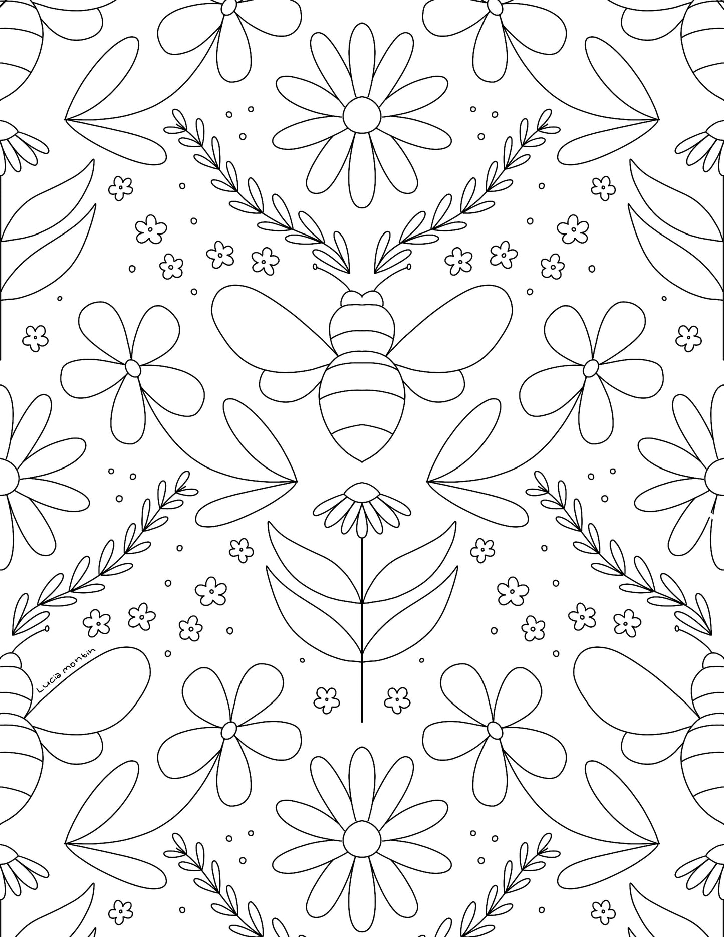 Abeja Pattern