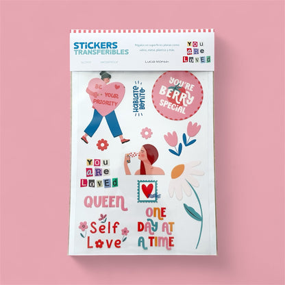 Stickers transferibles You Are Loved