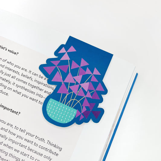 Marcador de libro magnético - Oxalis