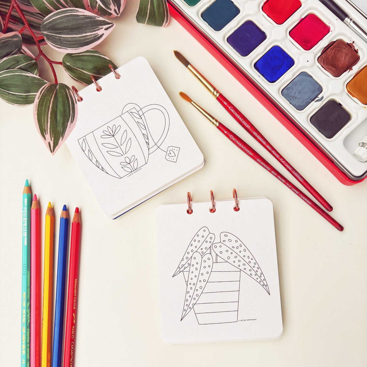 My little joy - mini pocket libro para colorear