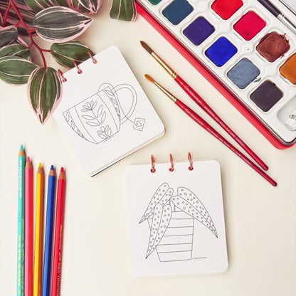 My little joy - mini pocket libro para colorear