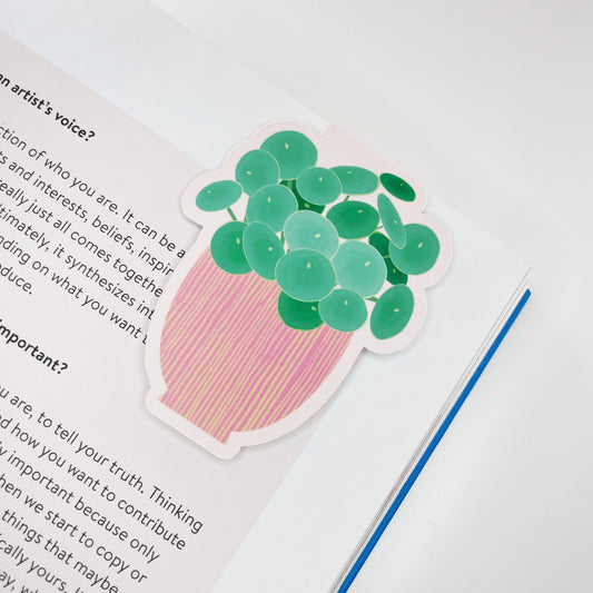 Marcador de libro magnético - Pilea