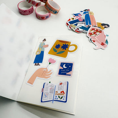 Álbum para coleccionar stickers