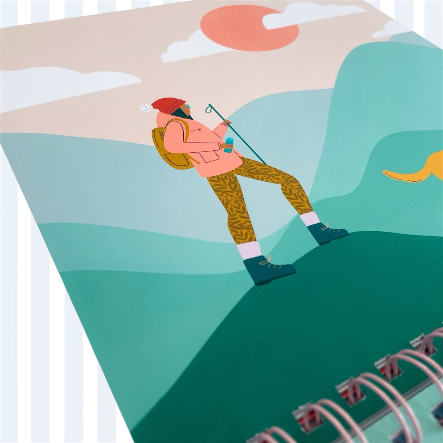 Calendario de pared ilustrado 2026