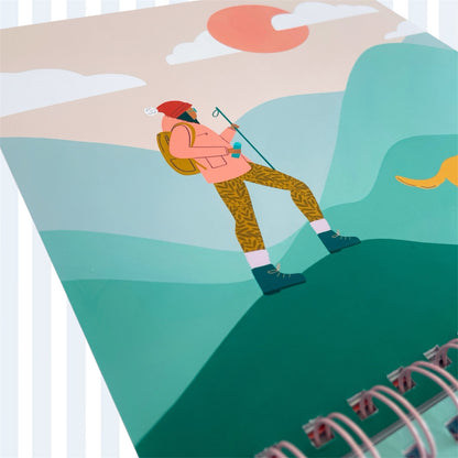 Calendario de pared ilustrado 2026