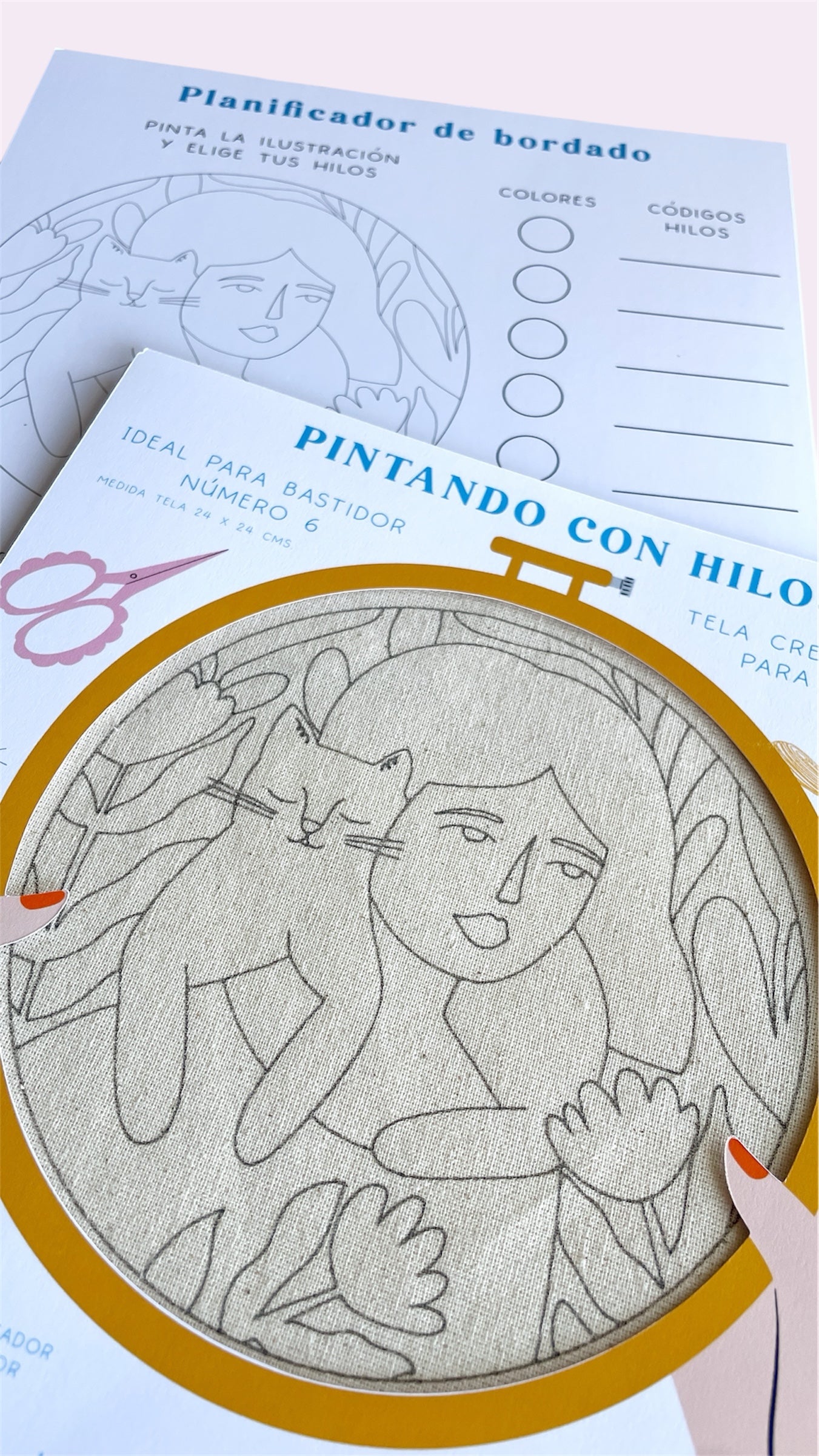 Tela ilustrada para bordar - N2