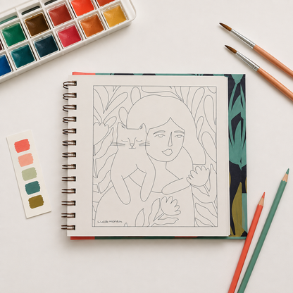 Tiny Pleasures - Libro para colorear - Version pocket