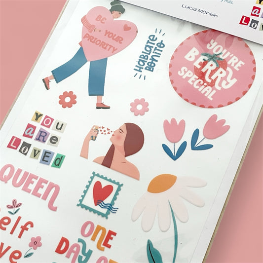 Stickers transferibles You Are Loved