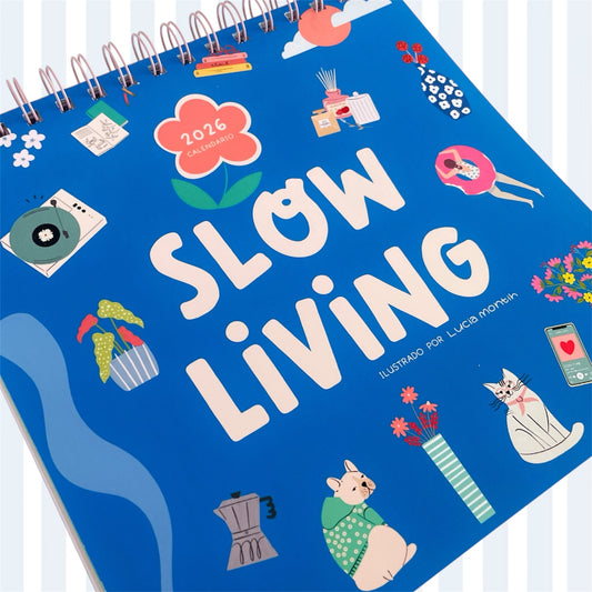 Calendario de pared ilustrado 2026