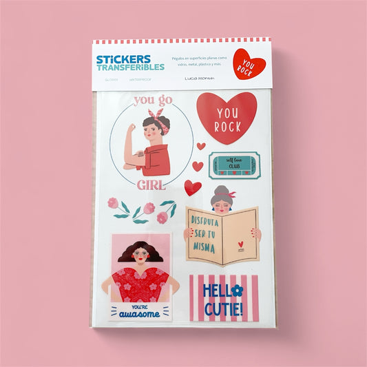 Stickers transferibles You Rock
