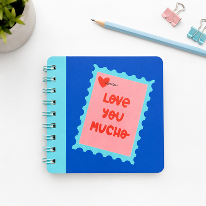 Libreta Love you mucho