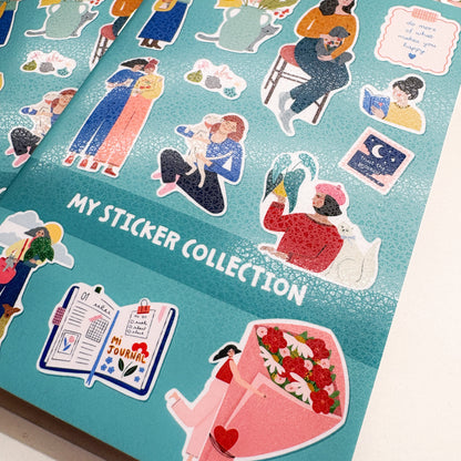 Álbum para coleccionar stickers