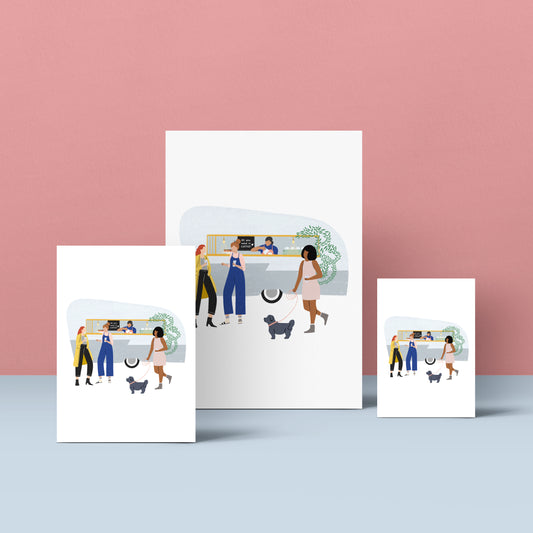 Art Print - Food Truck