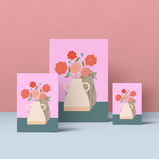 Art Print - Donde estas gatito