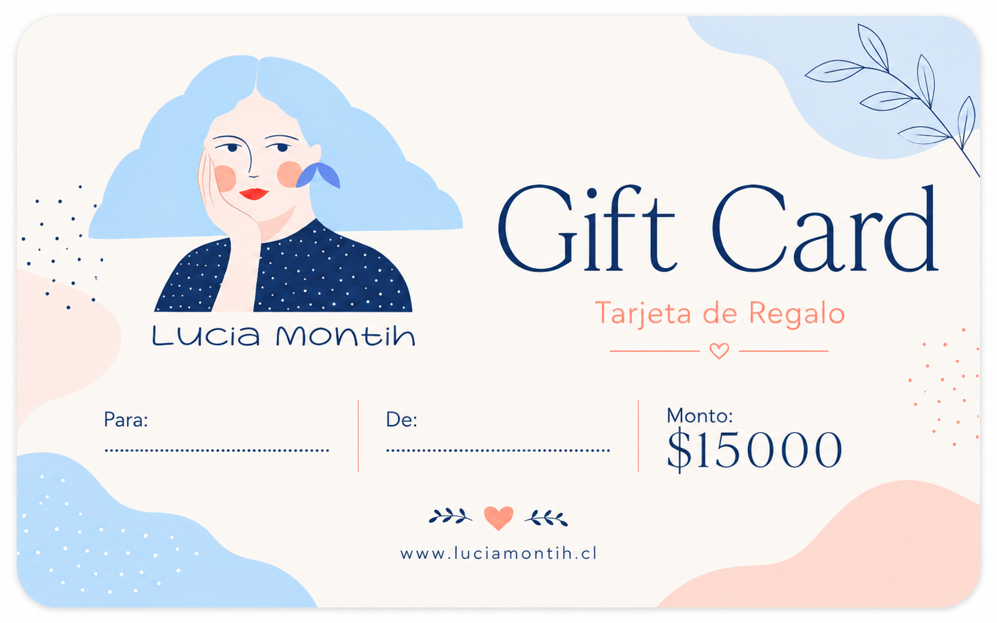 Gift Card / Tarjeta de Regalo Digital