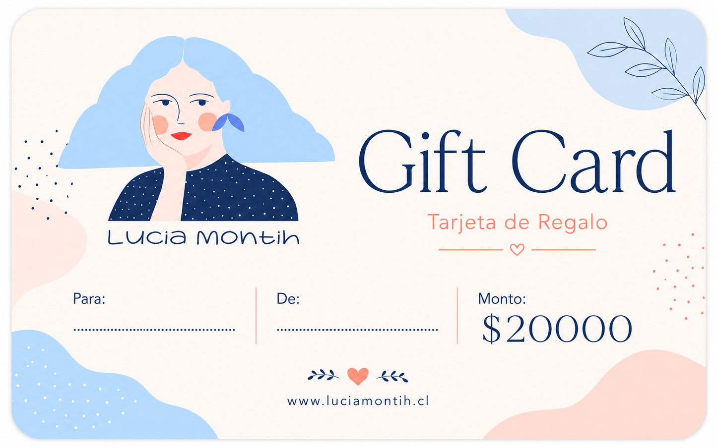 Gift Card / Tarjeta de Regalo Digital
