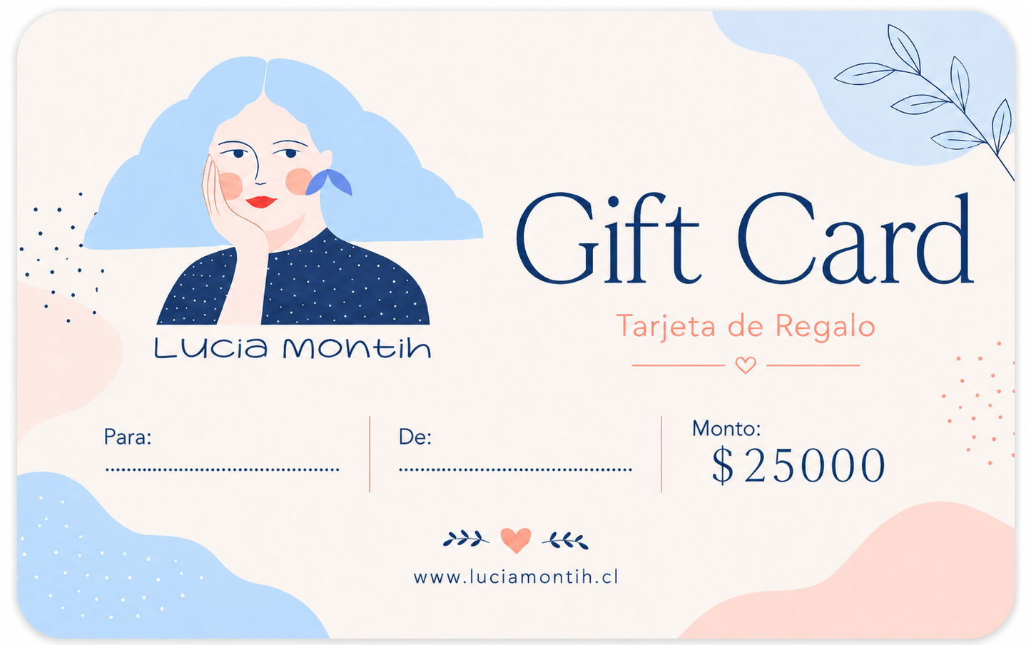 Gift Card / Tarjeta de Regalo Digital
