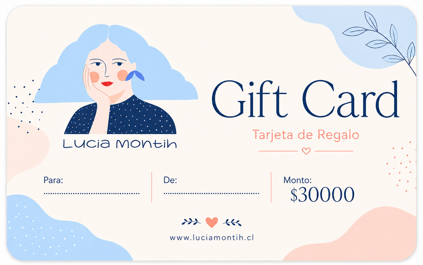 Gift Card / Tarjeta de Regalo Digital