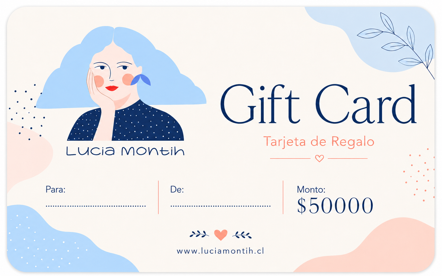 Gift Card / Tarjeta de Regalo Digital