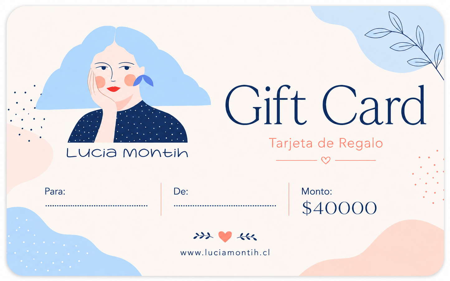Gift Card / Tarjeta de Regalo Digital