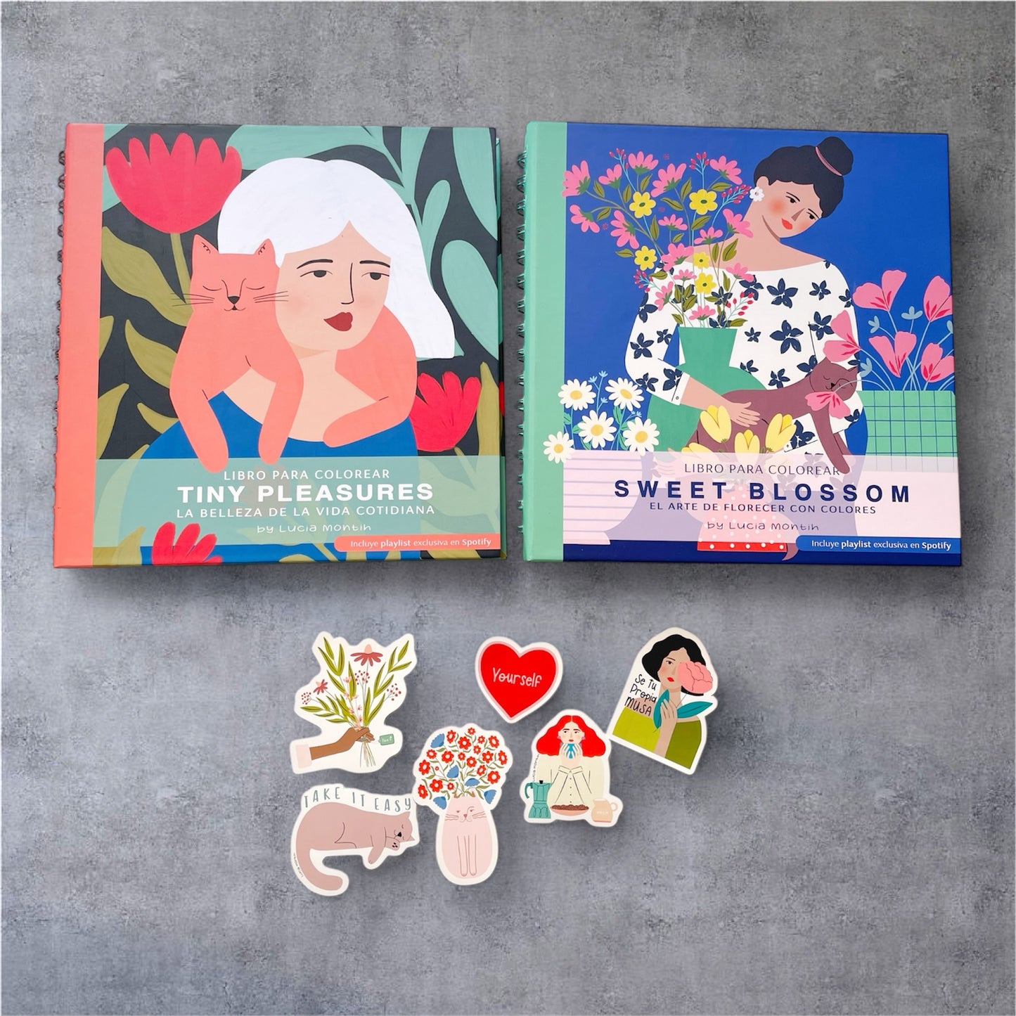 Pack Coloréame + 6 Stickers