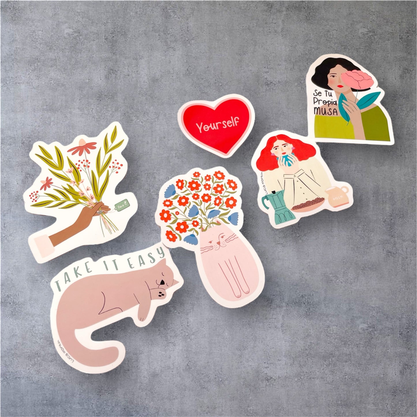 Pack Coloréame + 6 Stickers