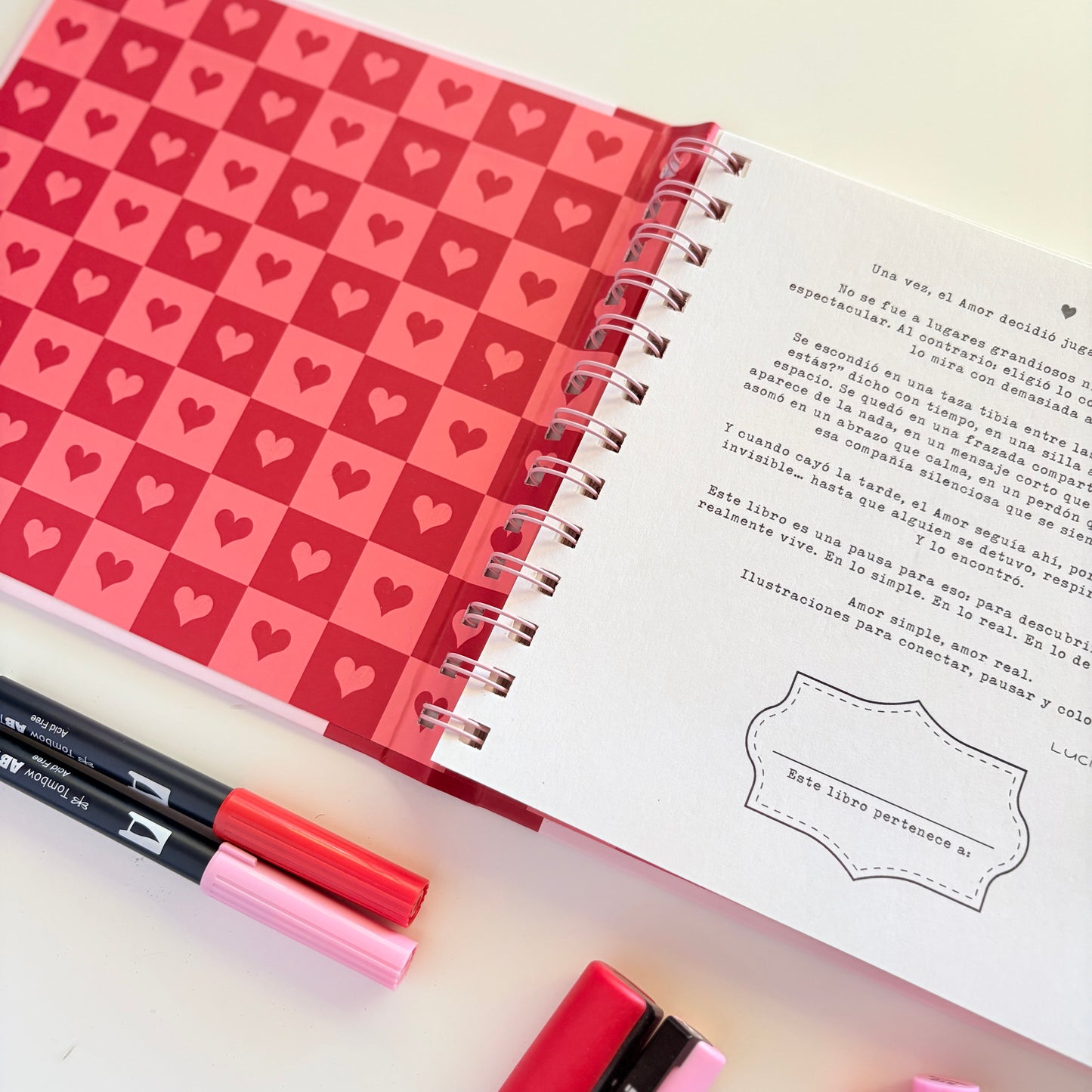 JUST LOVE - Libro para colorear