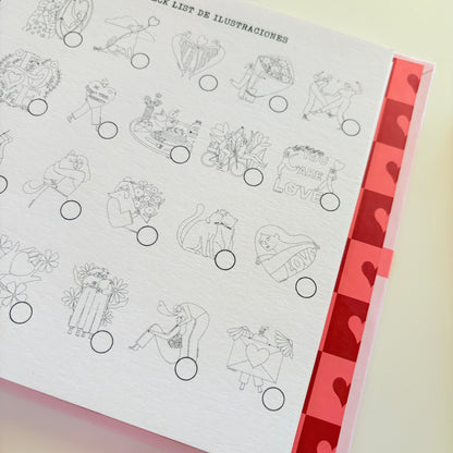 JUST LOVE - Libro para colorear