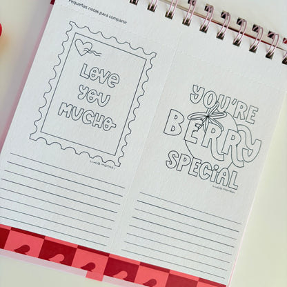 JUST LOVE - Libro para colorear