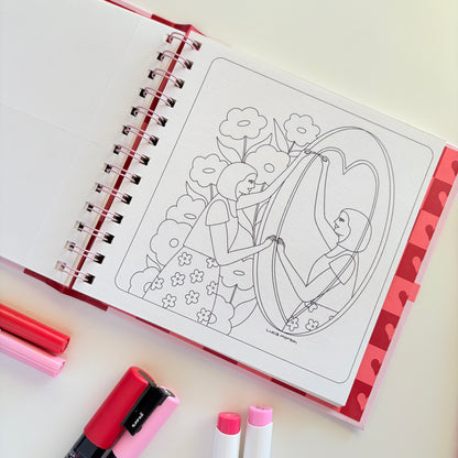 JUST LOVE - Libro para colorear