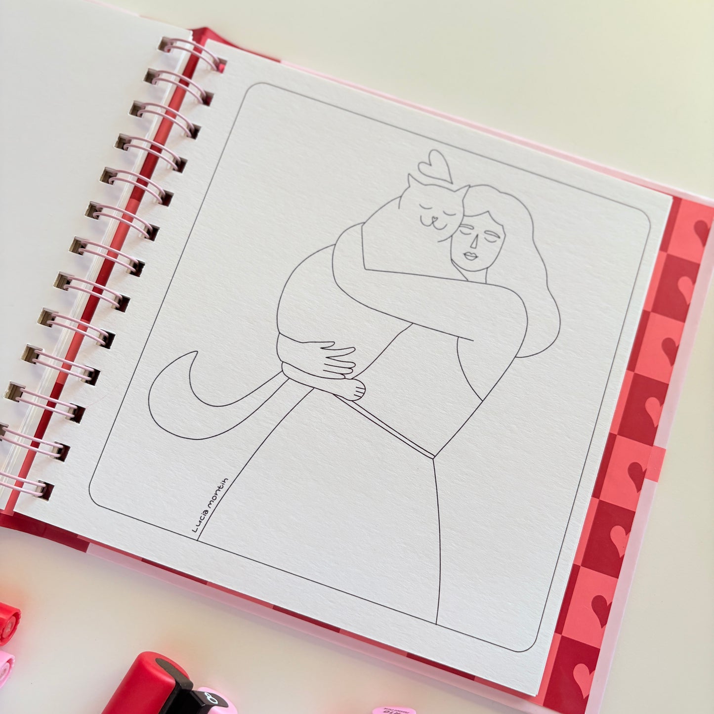 JUST LOVE - Libro para colorear