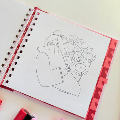 JUST LOVE - Libro para colorear