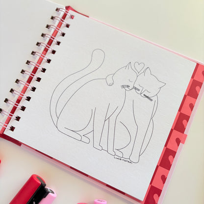 JUST LOVE - Libro para colorear