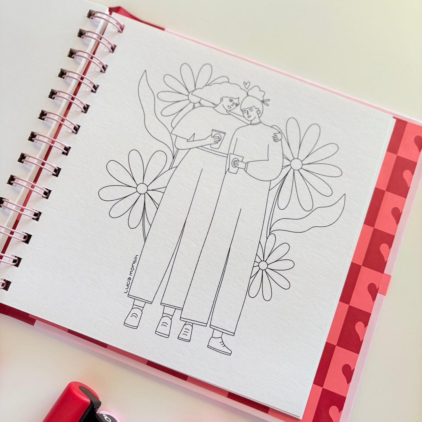 JUST LOVE - Libro para colorear