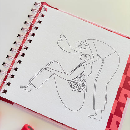 JUST LOVE - Libro para colorear