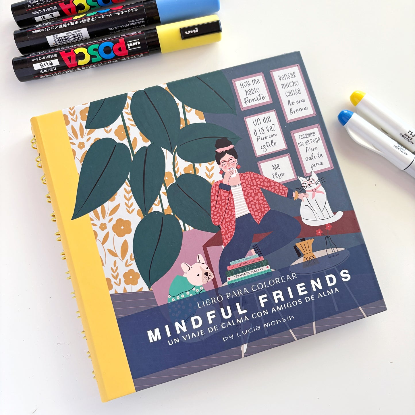 Mindful friends - Libro para colorear - versión POCKET