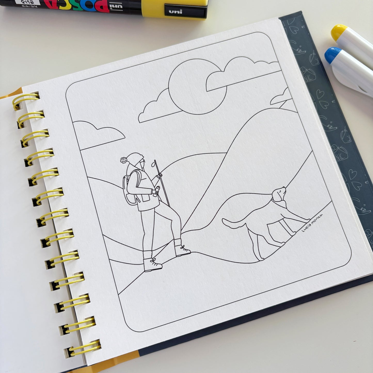 Mindful friends - Libro para colorear - versión POCKET