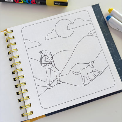 Mindful friends - Libro para colorear - versión POCKET