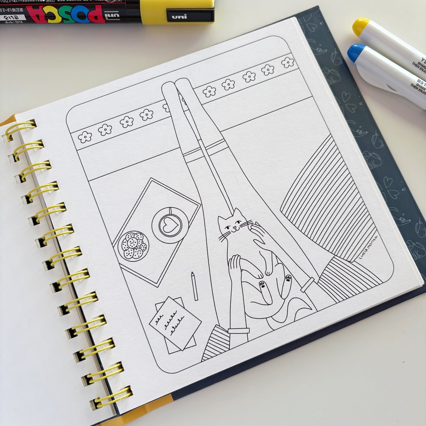 Mindful friends - Libro para colorear - versión POCKET