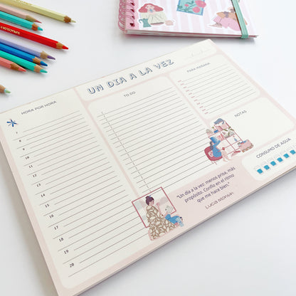 Un dia a la vez - organiza tu dia pad