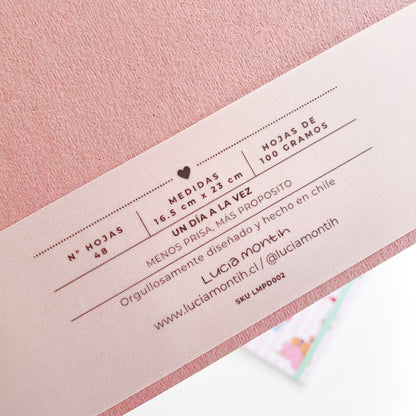 Un dia a la vez - organiza tu dia pad