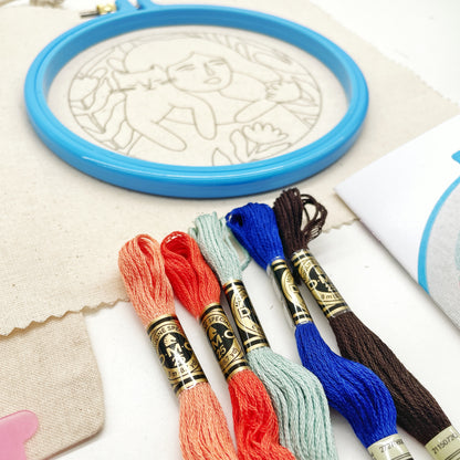 Set de Bordado - Tiny Pleasures