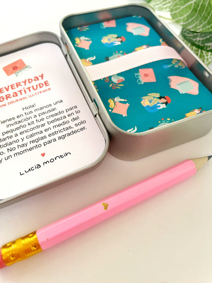 Everyday Gratitude - Un journal ilustrado de bolsillo