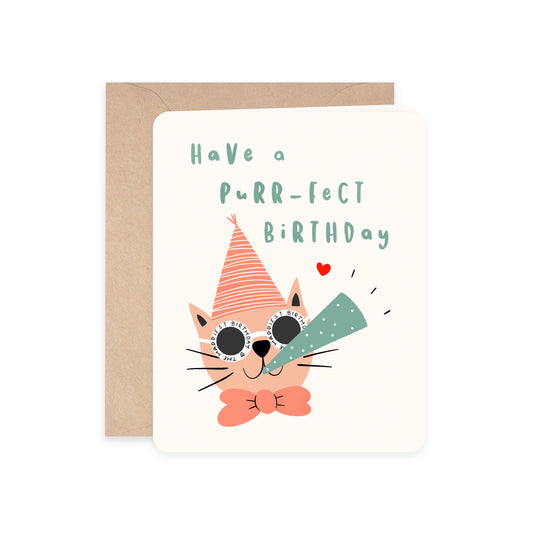 Greeting Cards Have a purr-fect birthday - Feliz Cumpleaños