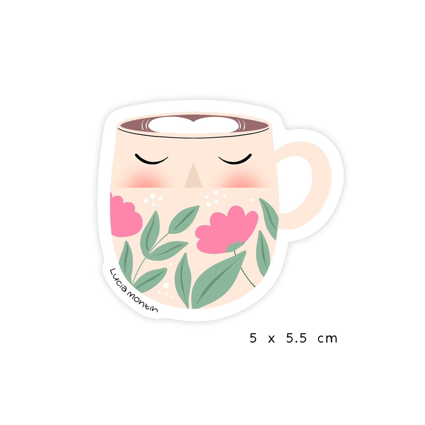 Sticker de Vinilo - Chill Cup