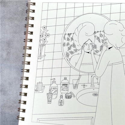 Tiny Pleasures - Libro para colorear