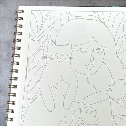 Tiny Pleasures - Libro para colorear